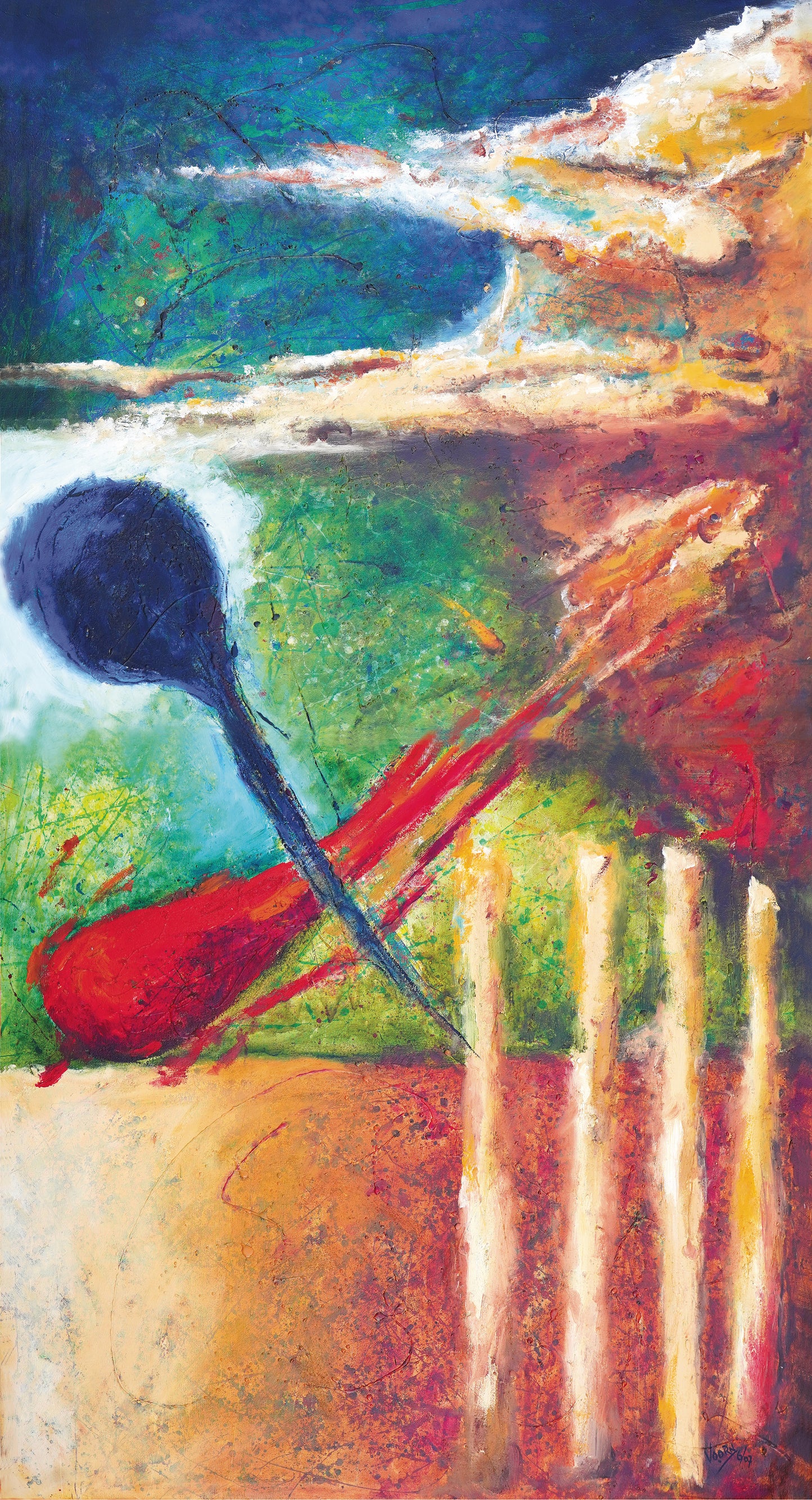 yin yang painting