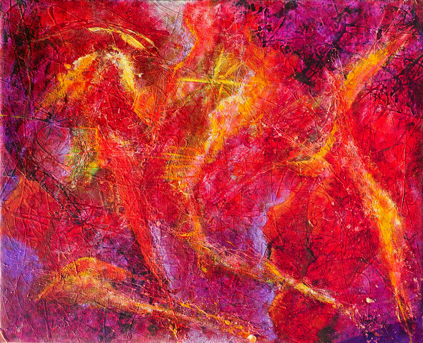 Fire Dance Painting