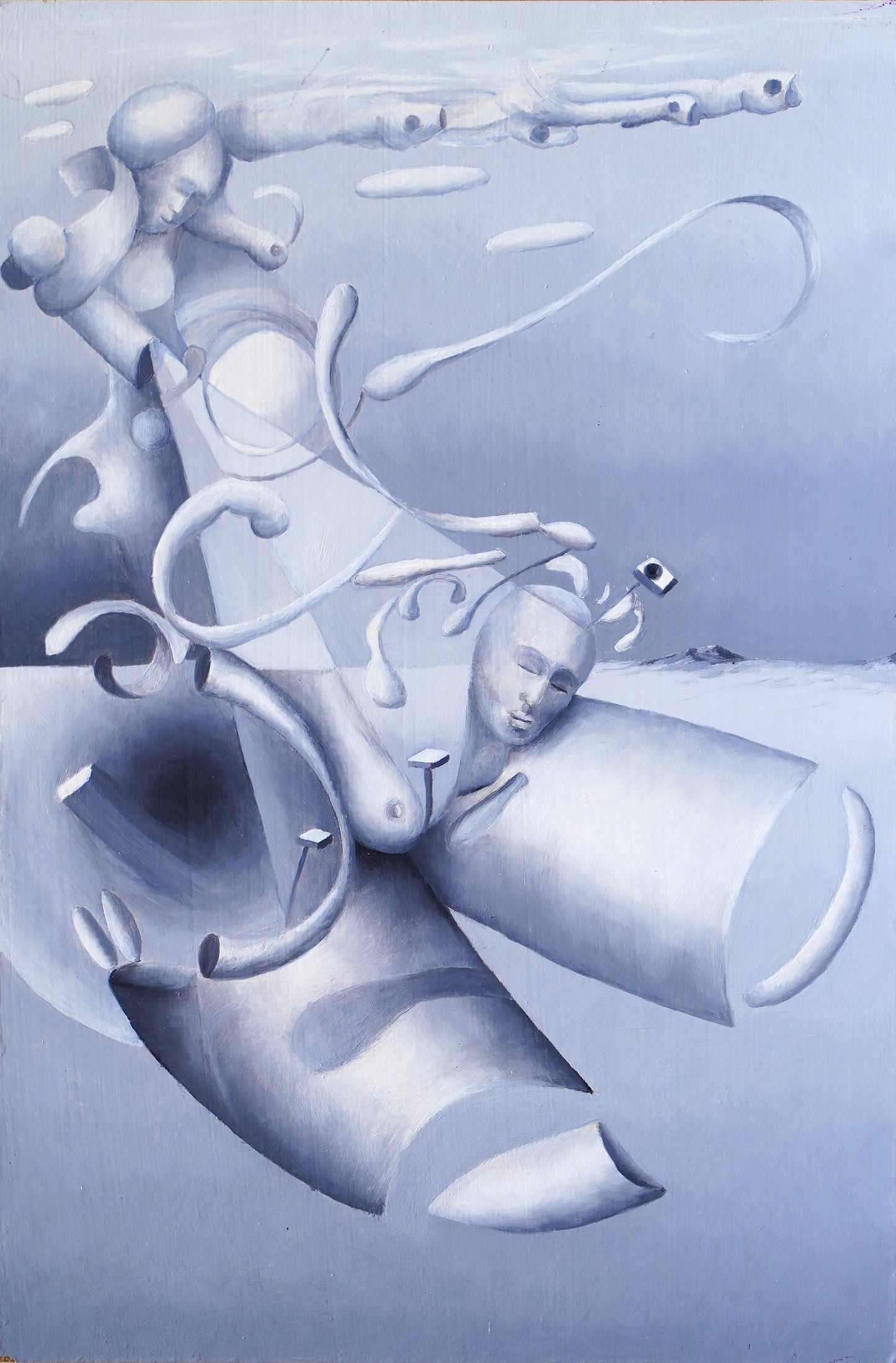 World Without Color Painting Surreal