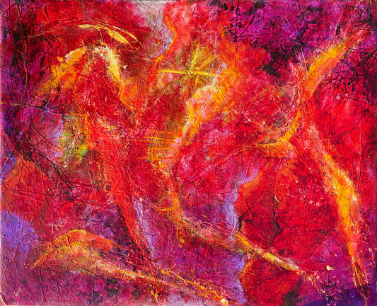 Fire Dance Painting