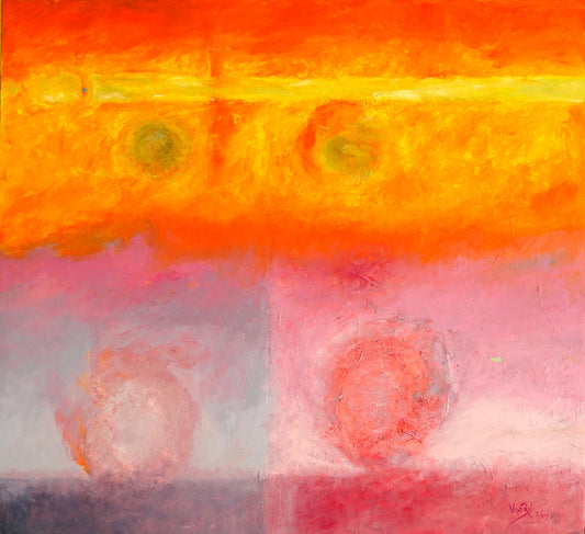 Sunset Painting Abstract