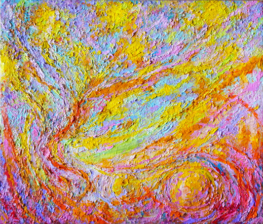 Solar Winds Painting Abstract